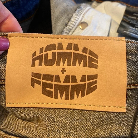 HOMME FEMME TWILIGHT SUNSET JEANS 32 - Picture 10 of 13